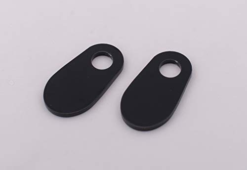 Eigenmarke Blinker Abdeckplatten LED Blinker Montageplatten Original Gentlemans Qualitäts Produkt passend für Harley Davidson® Sportster® ab BJ 2004