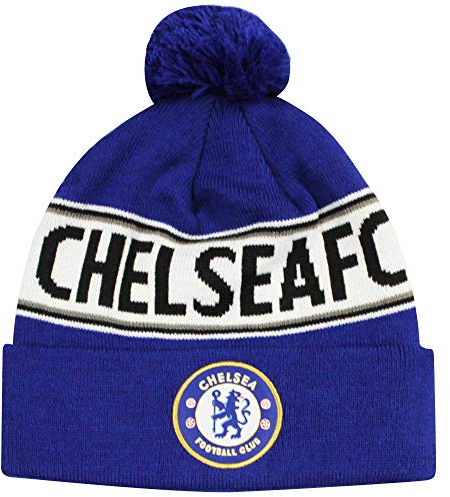 KMIIMETChelsea Offizielle Skimütze für Erwachsene, FC (Premier League), 100 % Acryl, Mehrere Farben, Einheitsgröße