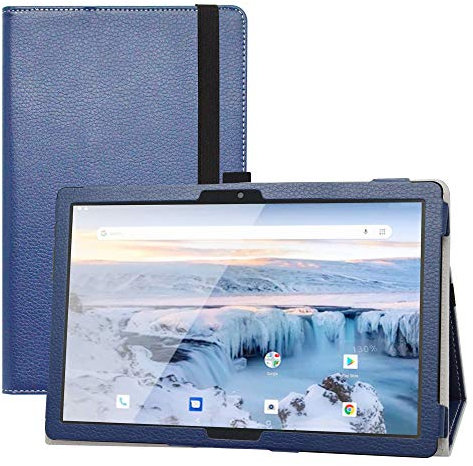 LFDZ Cover Archos T101,Slim Ultra Pelle Sottile e Leggera Cover Case Custodia per 10.1 Archos T101 4G Tablet(Not Fit Other Models),Blu