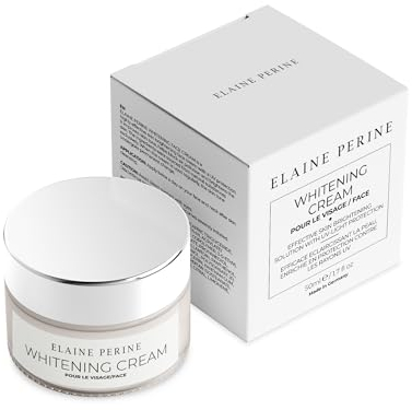 Whitening Cream Face - Aufhellungscreme Gesicht mit UV-Schutz für gleichmässigen Teint (50ml) von Elaine Perine™ | 𝗠𝗔𝗗𝗘 𝗜𝗡 𝗚𝗘𝗥𝗠𝗔𝗡𝗬