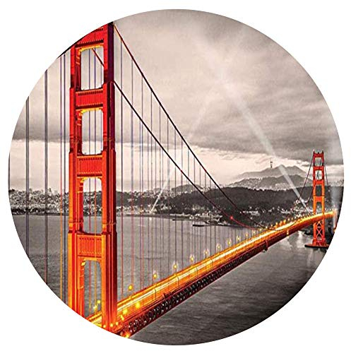 Yingxin34 San Francisco Golden Gate Bridge Puzzle (1000-teilig) Rundpuzzle