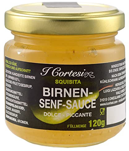 I Cortesi Birnensenfsauce, 120 g