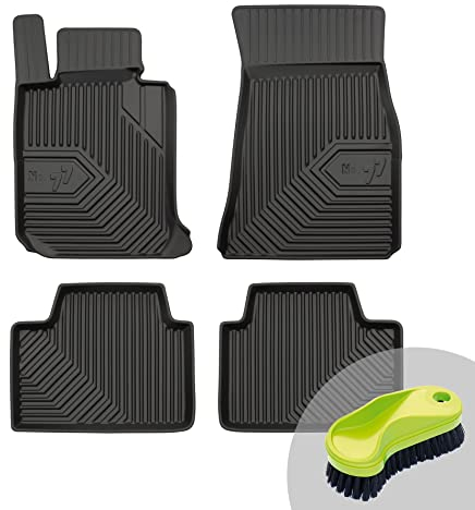 FROGUM No.77 Gummimatten Ganzjahresset von Auto Fußmatten Autofussmatten für BMW 3er G20 ab 2018 | Langlebiges TPE Material