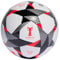 adidas Unisex-Adult UCL League Womens Soccer Ball, White/Black/Solar Red, 5