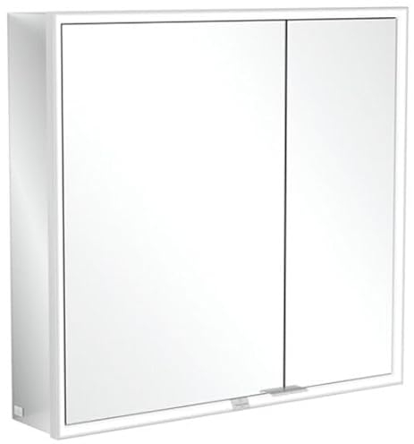 Villeroy & Boch My View Now, Spiegelschrank für Aufputz mit Beleuchtung, 800x750x168 mm, mit Sensordimmer, 2 Türen, A45580