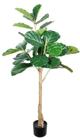 Feigenbaum, künstliches Geigenblatt, 122 cm