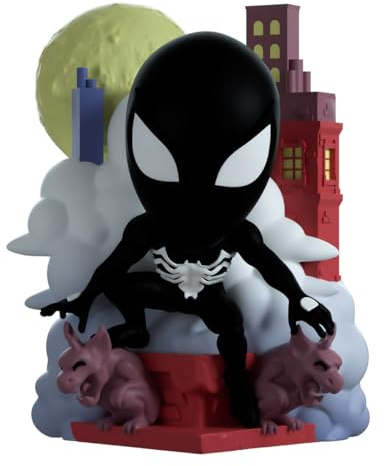 Youtooz Marvel Collection Web of Spiderman #1 12,2 cm Vinyl-Figur, Sammelfigur Symbiote Spiderman Actionfigur, Symbiote Spiderman, Web of Spiderman #1 Figur