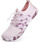 Mabove Damen Barfussschuhe Strandschuhe Badeschuhe Barfuß Schuhe Schwimmschuhe Wasserschuhe Aquaschuhe Surfschuhe für Wassersport Outdoor(Camouflage pink,40 EU)