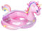 Flotador inflable de natación para bebé, flotador de piscina para bebés de 6 a 36 meses con asiento, flotador inflable para bebés de 1 a 3 años (unicornio rosa)