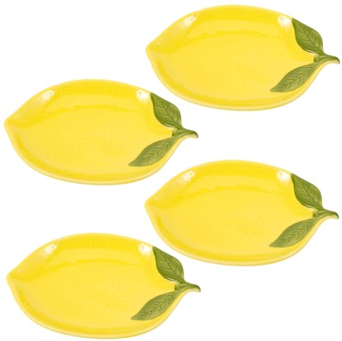 MAGICLULU 4piezas De Cerámica Forma De De Cuencos Estéticos Para Ensaladas y Postres Vajilla