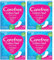 Deluxio Gifts Slipeinlagen mit Aloe-Vera-Duft, Baumwolle, normale Haptik, 4 Packungen mit 56 Stück (insgesamt 224 Stück)