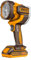 INGCO 20V Lithium-Ion Cordless Torch (Body Only) 2000LM, 3 Mode Settings, Adjustable Head, Hands-Free Design, Handheld Work Lamp CWLI2088