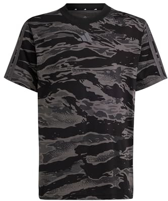 adidas Unisex Kinder Seasonal Essentials Camo T-Shirt Kids T-Shirt