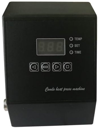 110V/220V Digital Control Box Press Machine Temperature Control Box Heat Transfer Printer Temp Controller 1300W