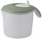 Biesse P636/18, Essoreuse à salade, herbes, légumes… essorage facile et rapide, petite taille encombrement mini, plastique, vert amande, 3l