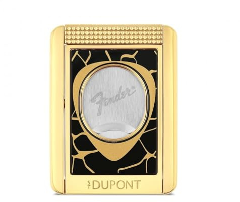 ST Dupont X Stand Fender ? Schwarz-Gold-Zigarrenschneider