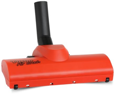 Henry Hoover Brush Head – Universal Red Airo Turbo Brush Tool (32mm) – Compatible with Numatic Henry, Hetty, Harry, Basil, James, George, Charles Vacuum Cleaners – Pet Hair & Carpet Cleaning