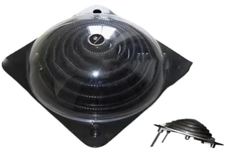 SMTYXS Accessoires De Chauffage Piscine Chauffe-Eau Solaires Portables À Énergie Noire Chauffage Efficace