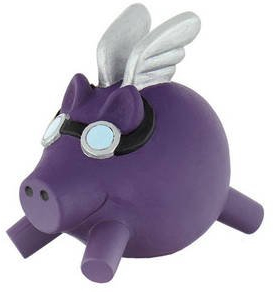 Bullyland 62103 - Schwein fliegend - Spardose