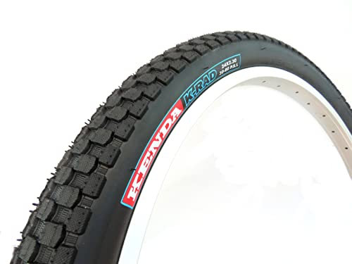 KENDA Kenda-k-rad-58-507-Coperta Nera (24 X 2,30) Copertone, Unisex Adulto, Nero, pneumatici in Filo metallico