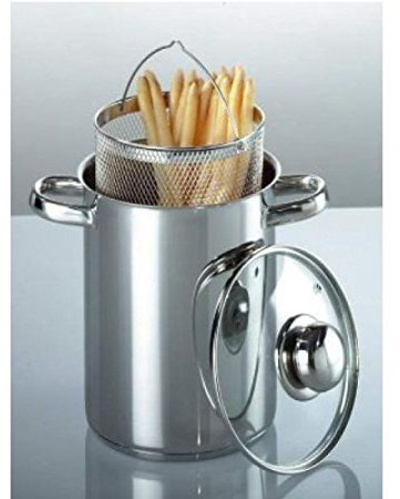 Spargeltopf Spaghettitopf aus Edelstahl 4 Liter Top Qualität
