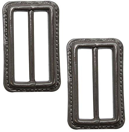 Trimming Shop Schnallen Ersatz Verschluss Für Reparatur Riemen, Mäntel, Beutel und Leder Handarbeiten - Verschluss Zubehör - Kunst und Handwerk Nähen Set Angebot für Befestigung Bekleidung, 2pcs