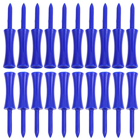 100Pcs 68mm Kunststoff STEP DOWN Golf Tees Graduated Castle Tee Höhe Kontrolle