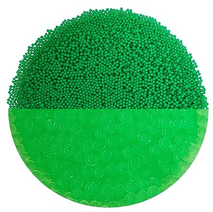 trendfinding 100 g wasserspeicherndes Deko Granulat Grün, Korngröße 1.5-2 mm, Dekoration für Blumen und Pflanzen, 10 Liter sehr ergiebig, vielseitig einsetzbar
