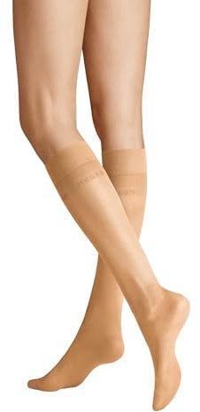 HUDSON Damen Kniestrümpfe Glamour 20 transparenter Glanz 20 DEN Make-up 0019 35/38