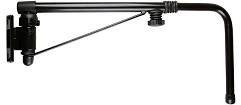 WAMO Teleskop Spiegelhalter rechts: Fahrzeugspiegel, Lenkerhalterung, Aluminium, Manuelles Teleskop, Fahrzeugspezifische Passform, Auto, Schwarz, Rechts
