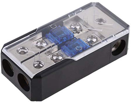 Tubayia Auto Lautsprecher Audio Verstärker Schutzschalter Sicherungshalter Stromverteilerblock