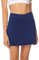 iClosam Damen Tennisrock mit Hose Sportskort Hoher Taille Golfrock mit Taschen Hosenrock mit Innenshorts Dehnbar Skort mit Rock Kurzer für Sport Golf Tennis Blau