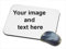 Personalised Mouse mat Mouse pad with Your own Image and Text Themed Funny Gift for Christmas, Fathers Day, Mothers Day, anniversary, Valentines Day