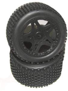 Amewi Rear Wheels Complete 22146 Buggy 1:12 HBX