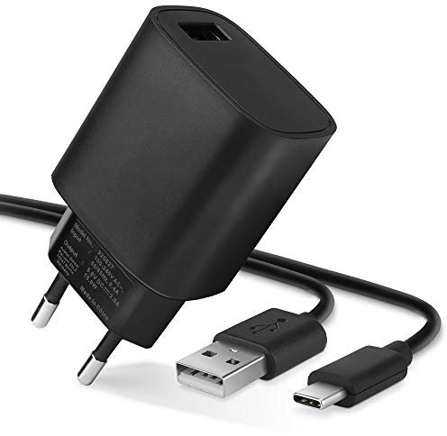 subtel Chargeur Câble USB USB C Type C Compatible avec Casque JBL Live 300TWS, Reflect Mini NC, Tune 225TWS, Club 950NC, Adaptateur Secteur 5V 3A, Câble Charge Rapide Audio Gaming Headset