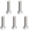 Aopin Sechskantschrauben, 3/8-Zoll-16 x 1-1/4-Zoll-Sechskantschrauben, 304 Edelstahl, A2-70 Befestigungselemente, vollmaschinell gewindet, SUS304, 5 Stück