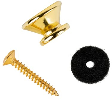 ORTEGA GUITARS Strap Pins gold - 2 Stück (OSTP2-GO)