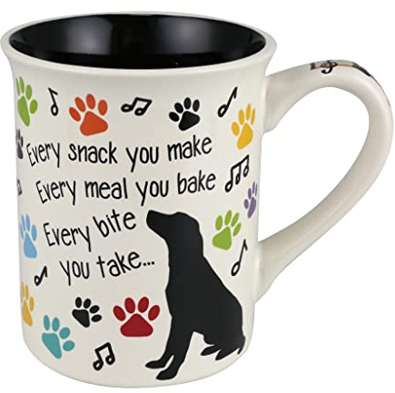 Enesco Our Name is Mud Every Snack You Make Kaffeetasse, 473 ml, mehrfarbig