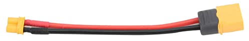 MOKT Adapter XT60 Stecker auf XT30 Buchse, 10 cm XT60 Stecker auf XT30 Buchse, für RC Lipo Batterieladegerät