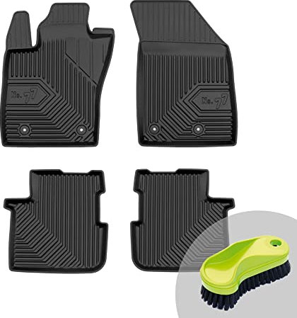 FROGUM No.77 Set di tappetini perfettamente su misura per Fiat Tipo dal 2015 | Materiale TPE durevole