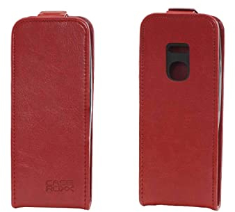caseroxx Flipcase Nokia 8210 4G, Étui de téléphone Portable (Flipcase de Coloris Rouge)
