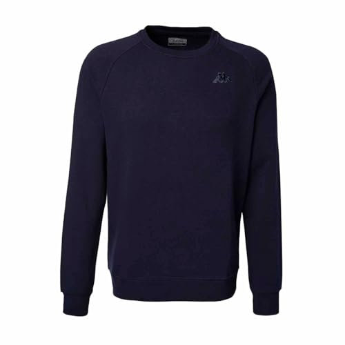Kappa Caimali, Felpa Uomo, Blu, XL