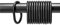 Croydex Matt Black C-Shaped Curtain Ring 12pc