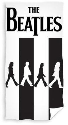 The Beatles Handtuch - 100% Baumwolle, saugfähig, schnell trocknend, zum Schwimmen, für den Strand, das Bad, den Pool, das Badezimmer, das Fitnessstudio - Dickes und weiches Badetuch