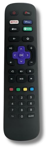 Ersatz Fernbedienung für Sharp Roku TV 32FD2E | 43FD2E | 43FJ2E | 55FJ2E |