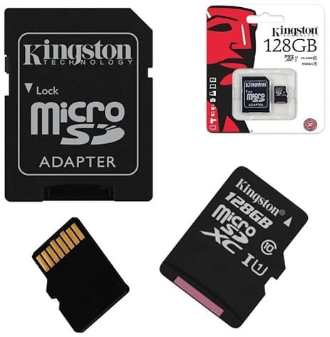 Phonque - Carte Mémoire Micro SD 128 Go Classe 10 pour Samsung Galaxy S24 -S23 Ultra - S22 Plus - S21 - Note 20 5G - Note 10 - A21s - A41 - A71 - A70 - A20e - A50 - A40 - A9 (18- A6 Plus - et