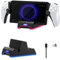 Fiorky PS5-Controller-Ladestation for PS5-Portal-Remote-Player, magnetische Ladestation mit Kontrollleuchte, Ladestation, Ladestation for PS5-Portal-Remote-Player