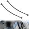2Pcs Tankdeckel Halteband Tankdeckel Kabel Halteband Auto Tankdeckel Gummiband Auto Kraftstofftankdecke Linie Verhindert Verlust Kompatibel mit E81 E87 E88 E89 E71 E46 E90 16117193372（Schwarz）