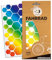 Farbviereck Reflektoren Sticker Set Sechsecke Verschiedene Aufkleber Farben als Fahrradaufkleber - auch für Helm Roller Kinderwaren Reflektor Kinder - Hexagon (Regenbogen)