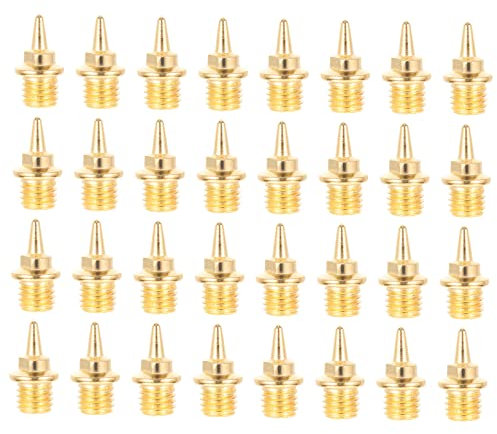 BESPORTBLE 32piezas Accesorios para Zapatillas Clavos De Metal para Atletismo y Cross Country